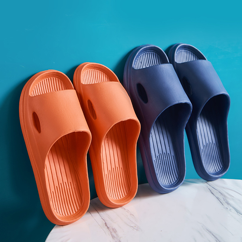 Home slippers wholesale EVA bottom indoor shit feeling home slippers men and women Summer Home couples wear sandals