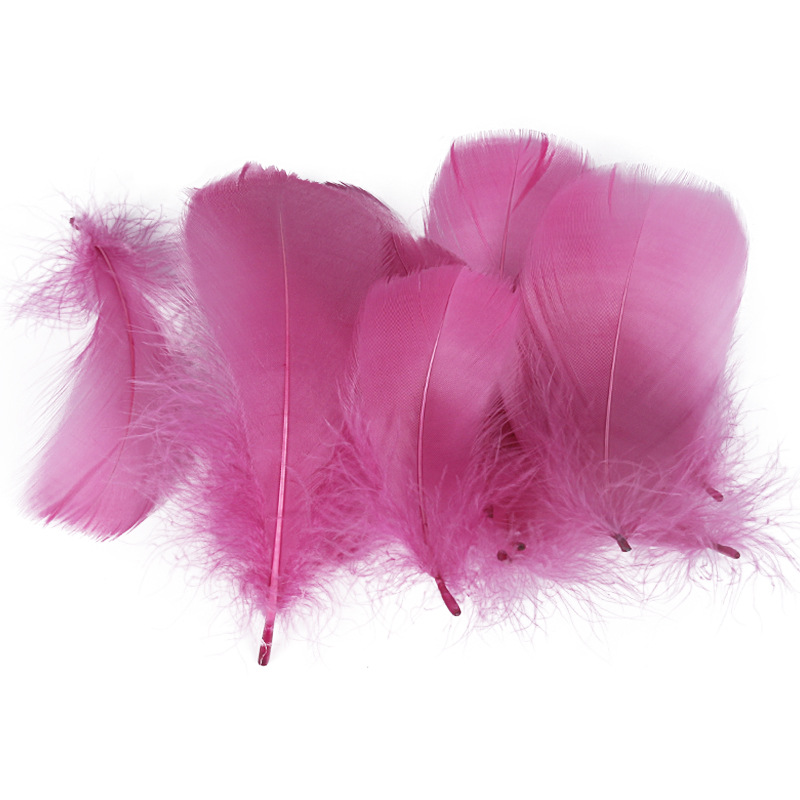Picture of Special offer about 100 colored small floating feathers goose feather diy jewelry festival scene decoration filler feathers