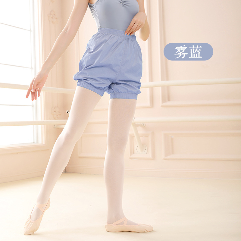 Picture of Spot Dance Pants Ballet Warm-up Pants Loose Practice Pants Soft Sauna Sweating Adult Women's Shoulder Clothes Shorts