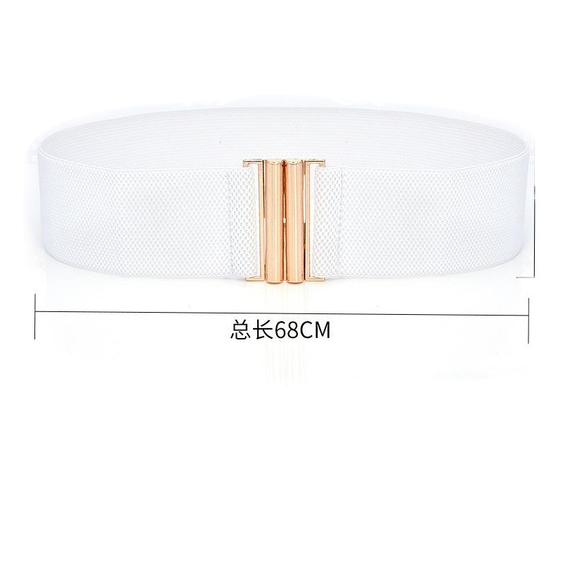 Matching Dress Fashion Women's Wide Waist Seal Elastic Belt All-match Women's Wide Belt Decoration Wholesale