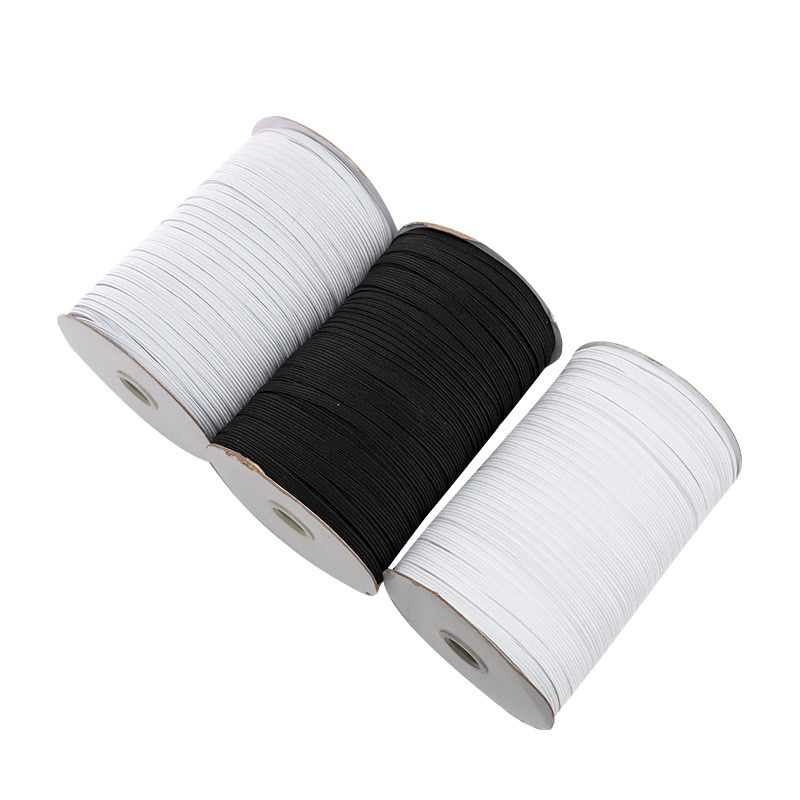 Picture of Manufacturer of High-Elasticity Elastic Bands, Flat Elastic Bands 3Mm-12Mm for Fitted Sheets, Cuffs, Sleeves, and Elasticated Edges