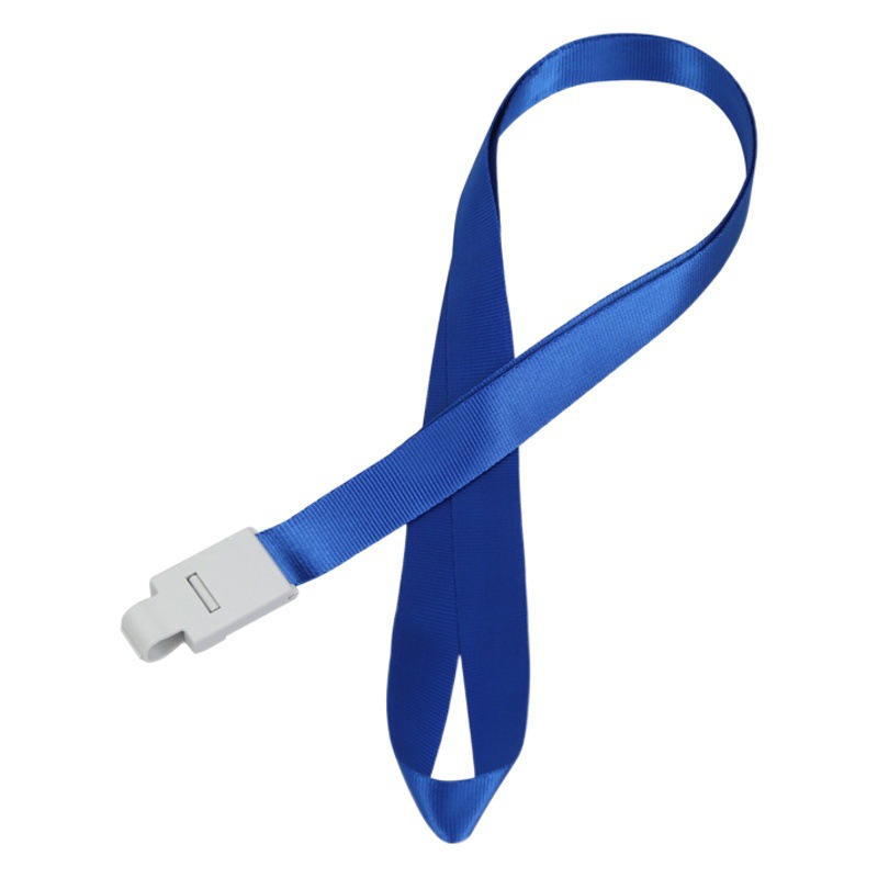 Picture of Spot Id Card Badge Lanyard Factory Brand Plastic Hook Exhibition Student Lanyard Hanging Neck Rope Work Card Rope Wholesale