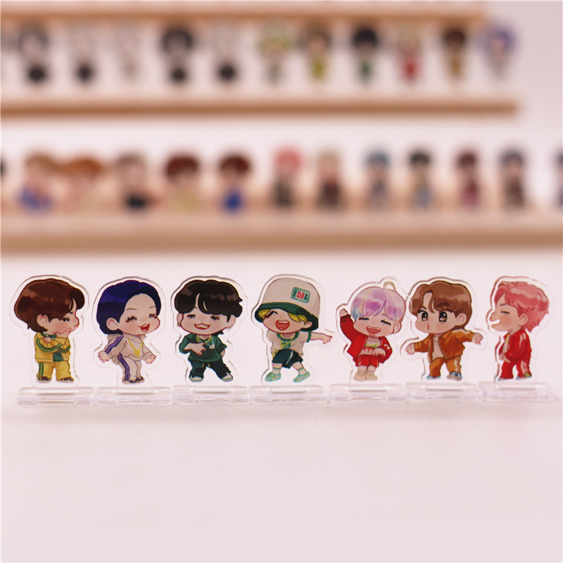 Picture of Bts Peripherals Tian Bao Guo Jin Taeheng Zheng Xipu Zhiqi Mini Stand Night Scene