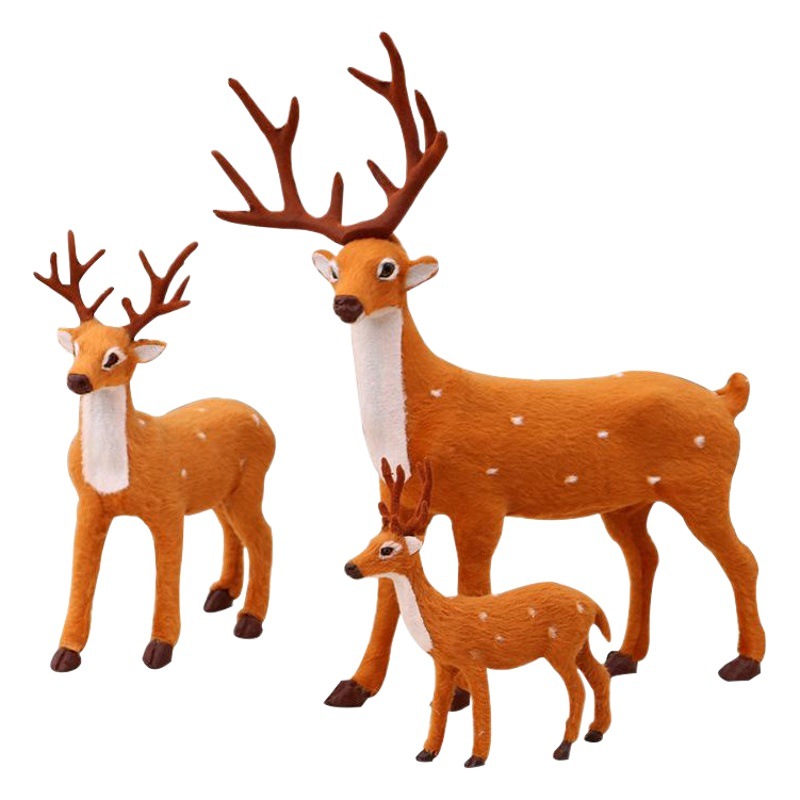 Christmas Decorations, Simulated Christmas Elk, Decorative Ornaments, Gifts, Christmas Decoration Supplies, Deer