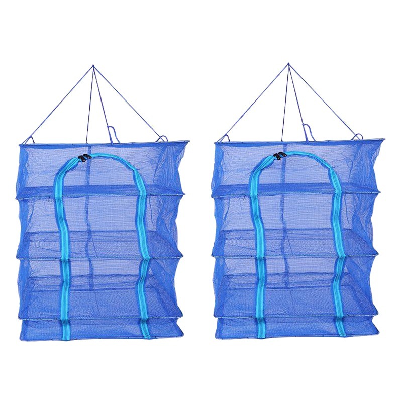 Folding Drying Cage Drying Net Drying Net Square Nylon Thickened Drying Net Drying Net Anti-mosquito and Anti-fly