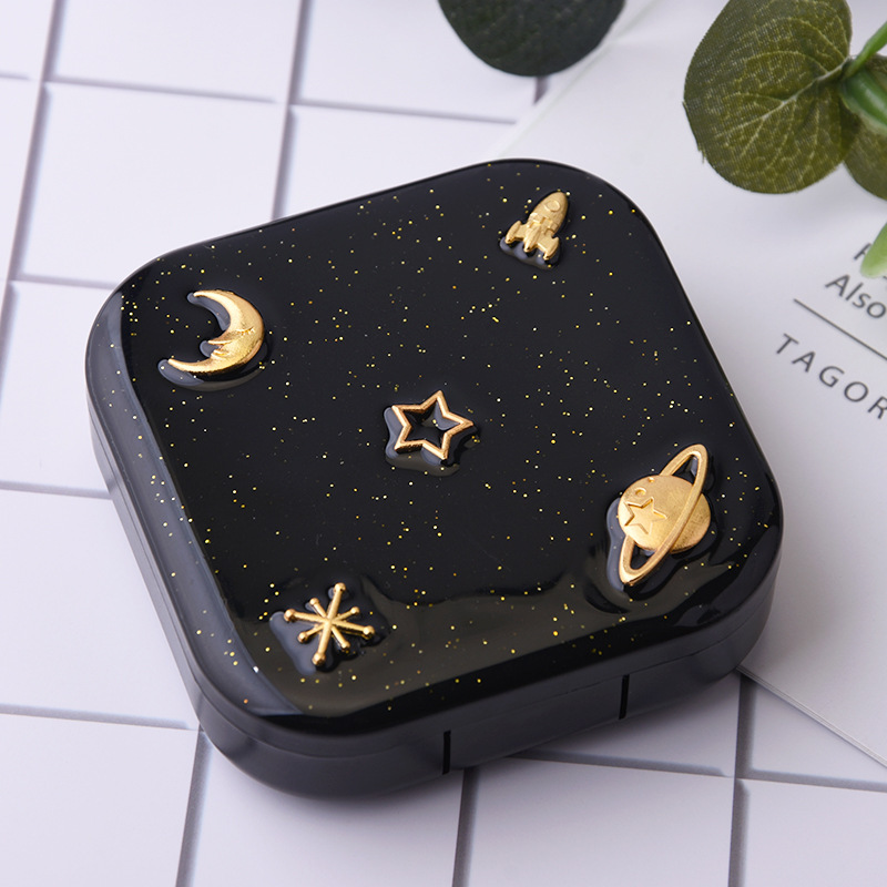 Picture of Alice Star Box Contact Lens Box Planet Beauty Contact Lens Companion Care Box Star Beauty Pupil Box Wholesale
