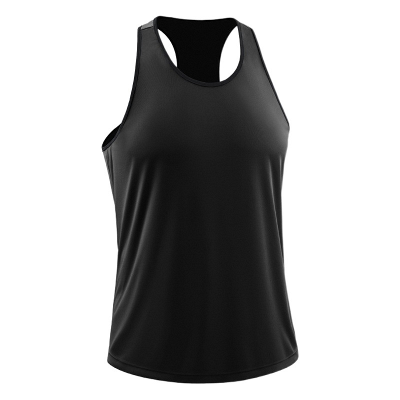 Sports Vest Men's Quick-drying Summer Thin Running Basketball Training Large Size Vest Marathon Loose Fitness Top
