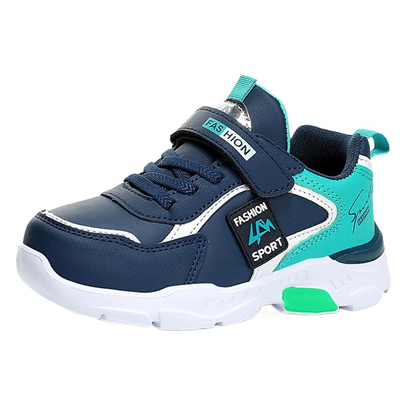children's shoes sneaker autumn and winter leather surface boys shoes boys shoes Primary School students Middle and big children casual shoes running shoes