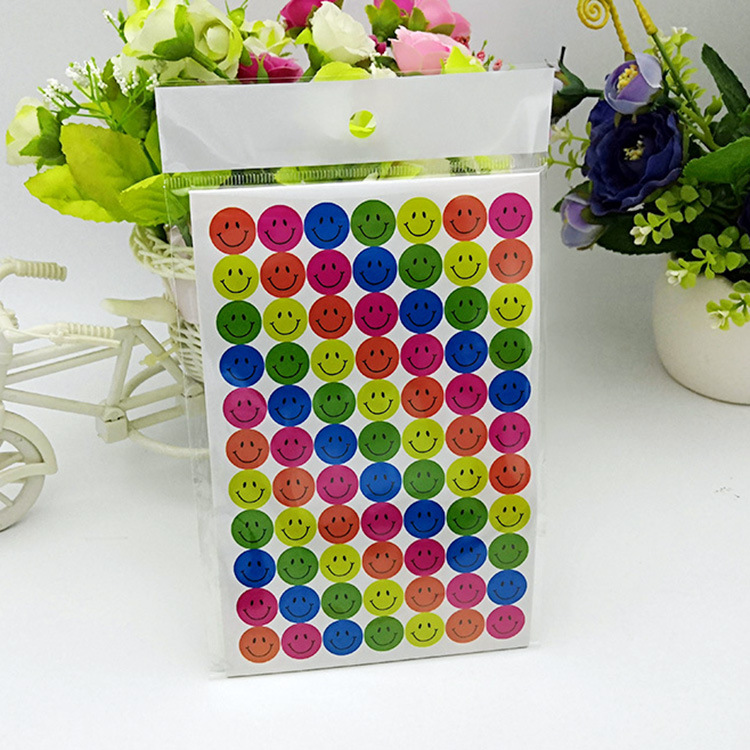Picture of Spot smiley stickers children's kindergarten reward stickers color digital alphabet sticker sticker wholesale