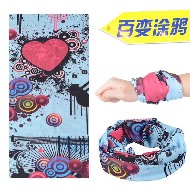Picture of Magic Hood Face Scarf Men's Sports Outdoor Sunscreen Neck Protector Neck Sleeve Thin Women's Fishing Riding Varied Scarf