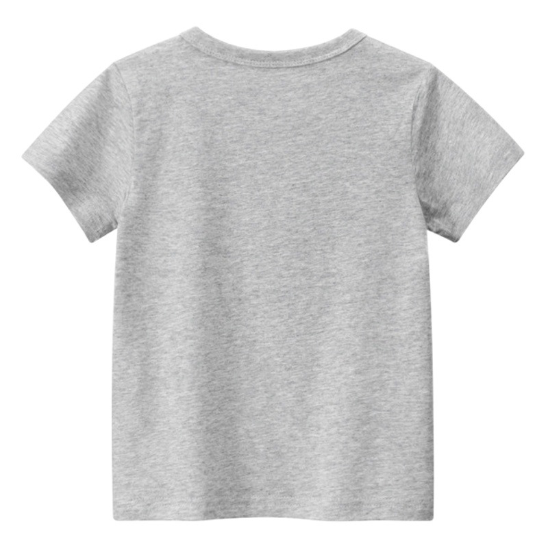 Picture of 27Kids Korean Style Children's Clothing Summer 2025 New Style Boys Cartoon Short-Sleeved T-Shirt Dinosaur Half-Sleeved One Piece Drop Shipping