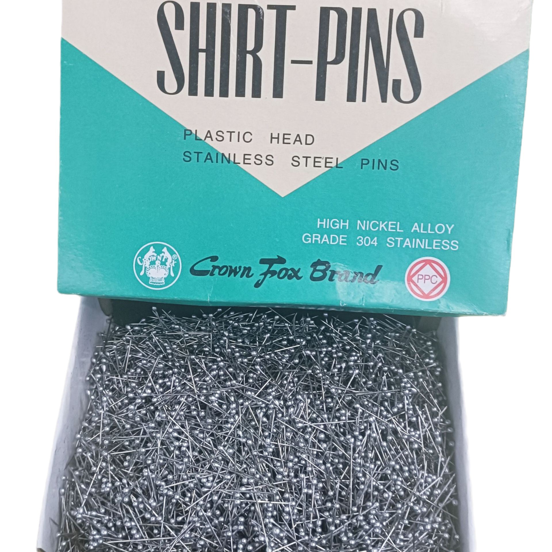 Picture of Turban bag stainless steel needle 26MM silver pin pearl pin nickel plated box silver red factory positioning