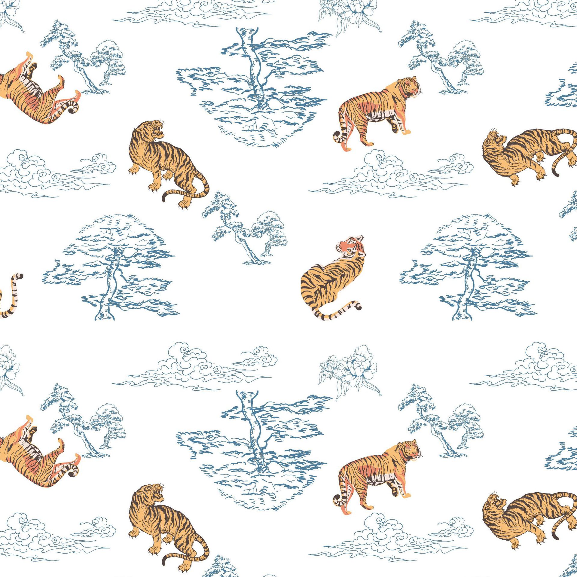 Picture of Baby Fabric 40S Cotton Printed Cotton Wool Knitted Double-sided Fabric Fabric Home Clothes Baby Clothes Fabric