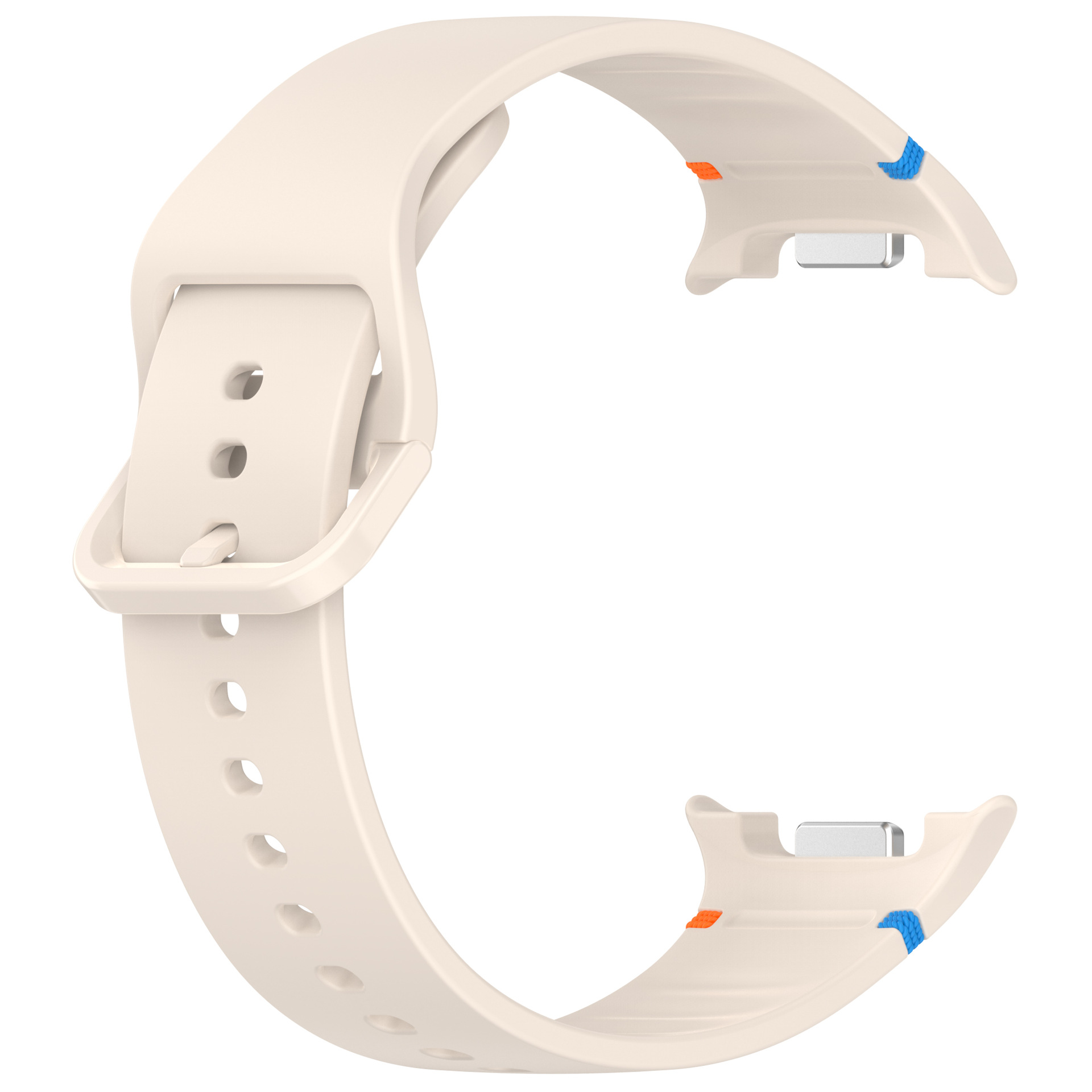 Picture of The new product is suitable for Samsung Watch8 stitched silicone strap Galaxy 8 classic official wristband of the same style