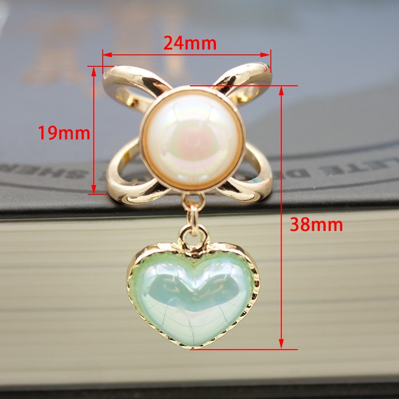 Picture of South Korea multi-functional scarf buckle high-grade Pearl fashion new Camellia windbreaker belt buckle high-end jewelry wholesale