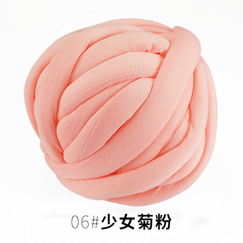 Picture of Heart-filling cotton warm velvet cotton Iceland wool DIY hand-woven hook blanket carpet cover blanket dog kennel cat nest cushion basket basket bag