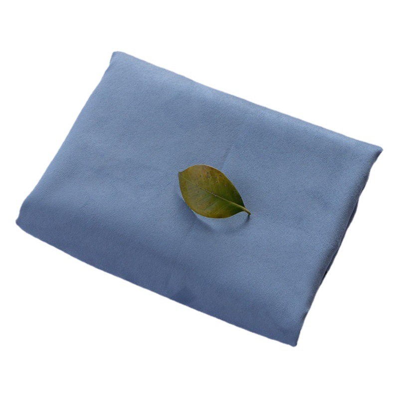Suede Fabric Wholesale Thickened Solid Color Soft Velvet Deerskin Sofa Cover Fabric Velvet