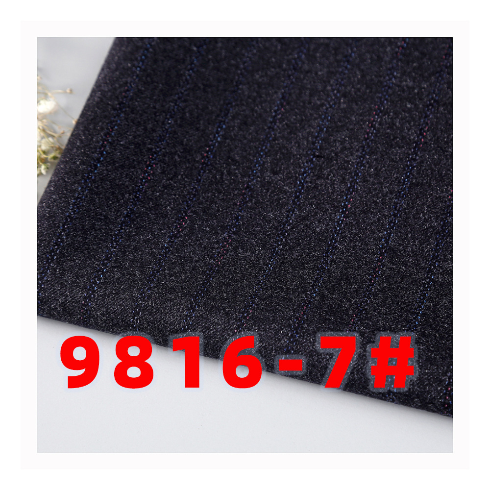Picture of New national style stand collar suit autumn and winter fabric large plaid Zhongshan National style fabric in stock suit fabric 9816