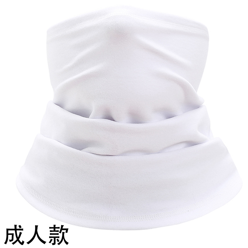 Picture of Winter Warm Men and Women Fleece-Lined Magic Headscarf Neck Scarf Cycling Mask Outdoor Versatile Fleece Magic Face Towel