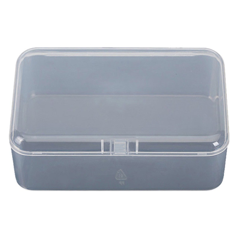Rectangular PP plastic box small box transparent plastic box parts storage box element box with lid R674