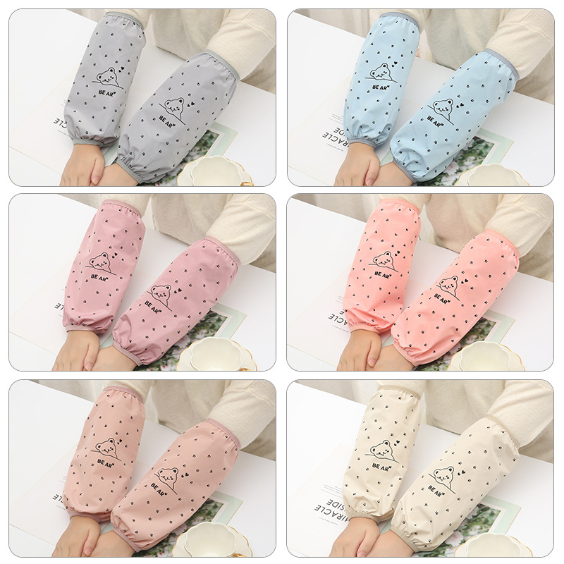 Picture of New Waterproof Sleeve Women's Long Fashion Cartoon Sleeve Anti-Oil Stain Household Sleeve Tube Wholesale for Adults and Students