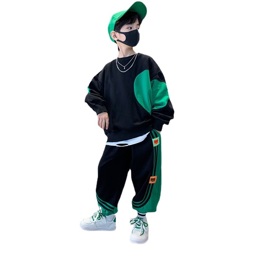 Children's Clothing Boys Autumn Clothing suit 2025 New Spring and Autumn Sports Boys Handsome Middle and Big Children's Autumn Clothing Fashion