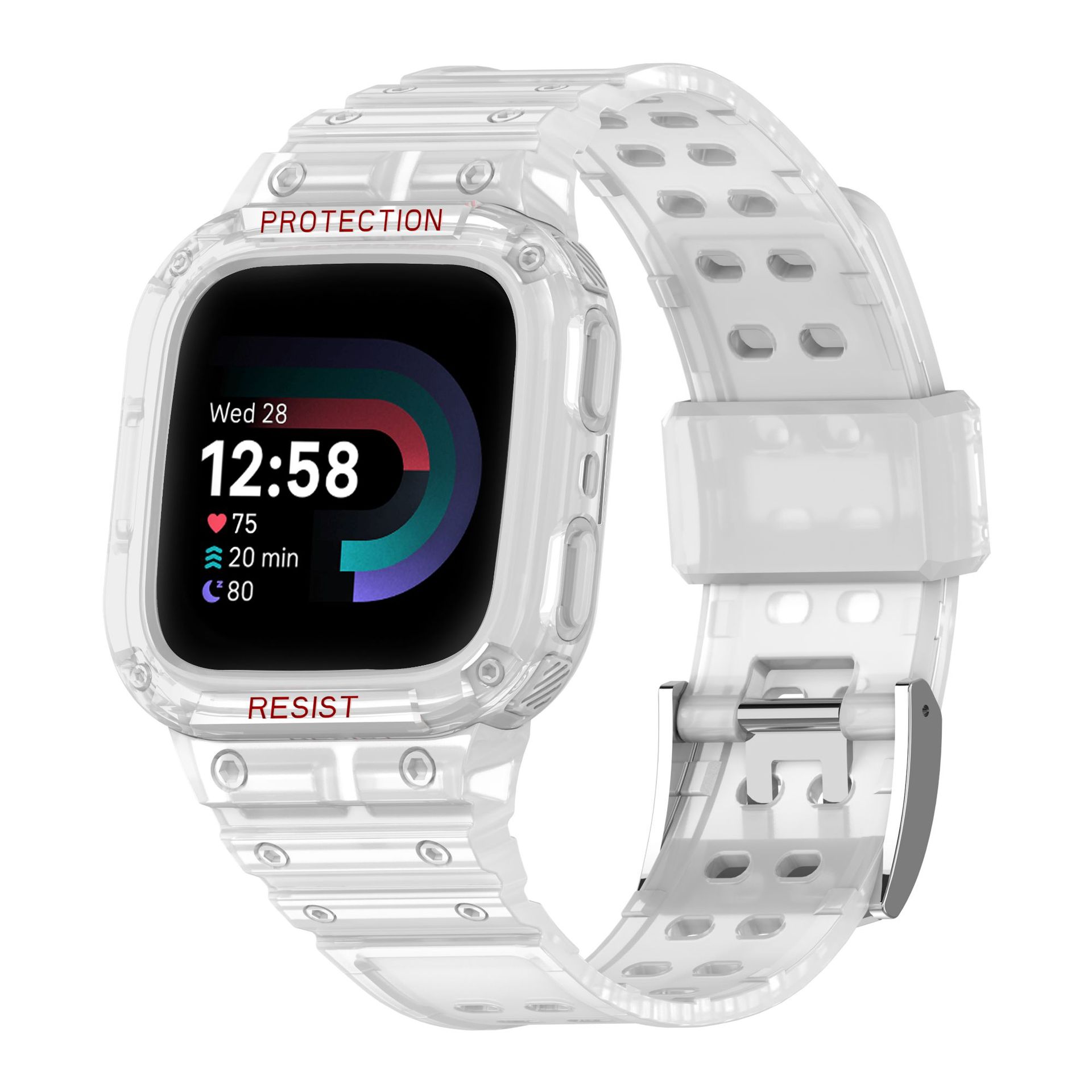 Picture of For fitbit versa1234 all-in-one strap FVersa Lite/Sense Smart Watch Wristband TPU