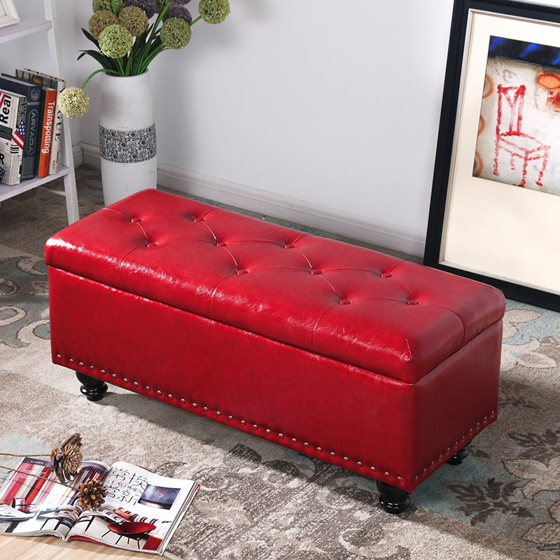 Picture of Clothing Store Sofa Stool Rest Dressing Room Bench Storage Door Shoe Changing Stool Fitting Room Shoe Changing Stool