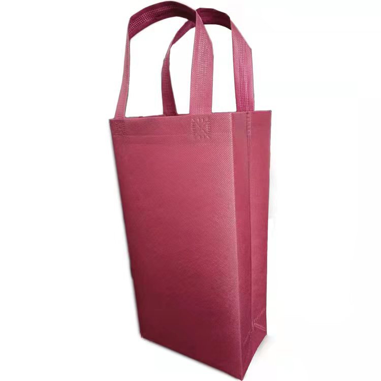 Picture of Factory supply red wine non-woven bag red wine wine tote bag cloth bag in stock bag wholesale