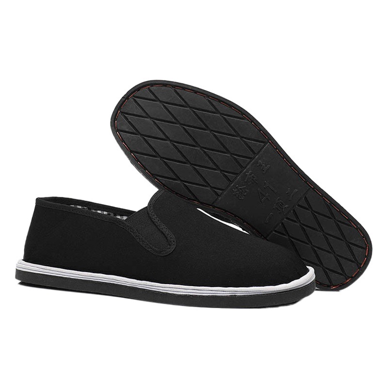old Beijing cloth shoes casual cloth shoes driving exercise running comfortable breathable soft bottom wear-resistant non-slip black cloth shoes