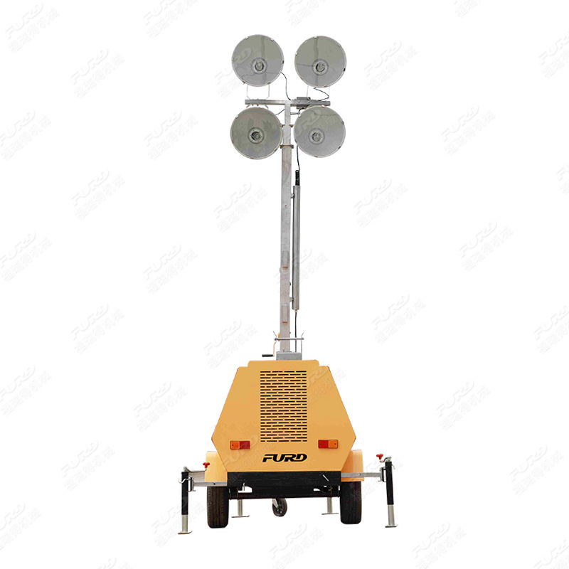 Picture of Type 094 7m Engineering Mobile Lighting Truck. Gasoline and Diesel Models Can Be Equipped with 9m Mobile Adjustable Lighting Trucks