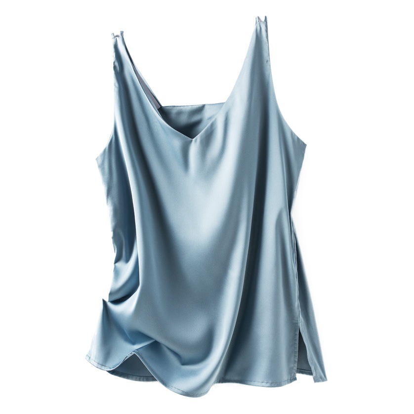 Cross-Border 2025 Summer New Plus-Size Women's Clothing White Base Layer Outerwear Inner Wear Women's Top Camisole