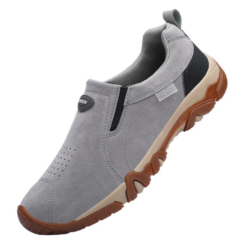 Cross-border plus size Men's Hiking Shoes Outdoor Leisure sneaker Work Labor Protection Shoes Non-slip Wear-resistant All-match
