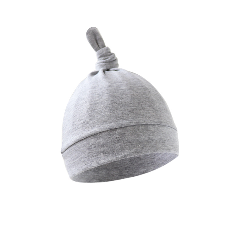 Picture of 2023 foreign trade baby pacifier hat single layer baby chirp hat baby tail hat children pullover hat