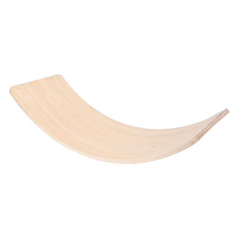 Balance Board children's early education fitness seesaw curved board balance Wood indoor sensor educational toys wholesale