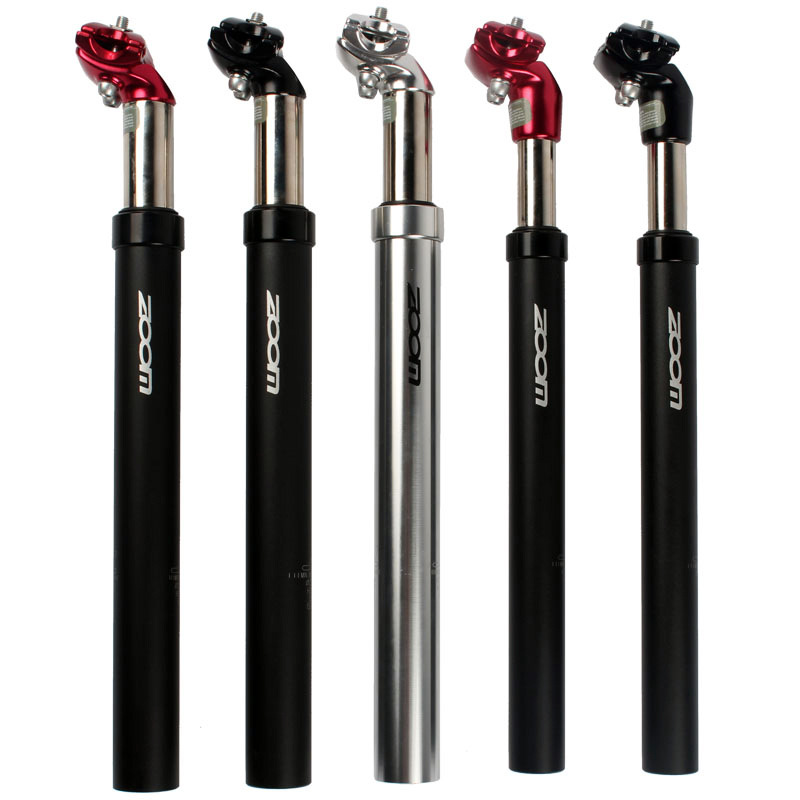 ZOOM mountain bike aluminum alloy 405 shock-absorbing seat tube 27.2/30.9/31.6mm double nail rear floating seat tube