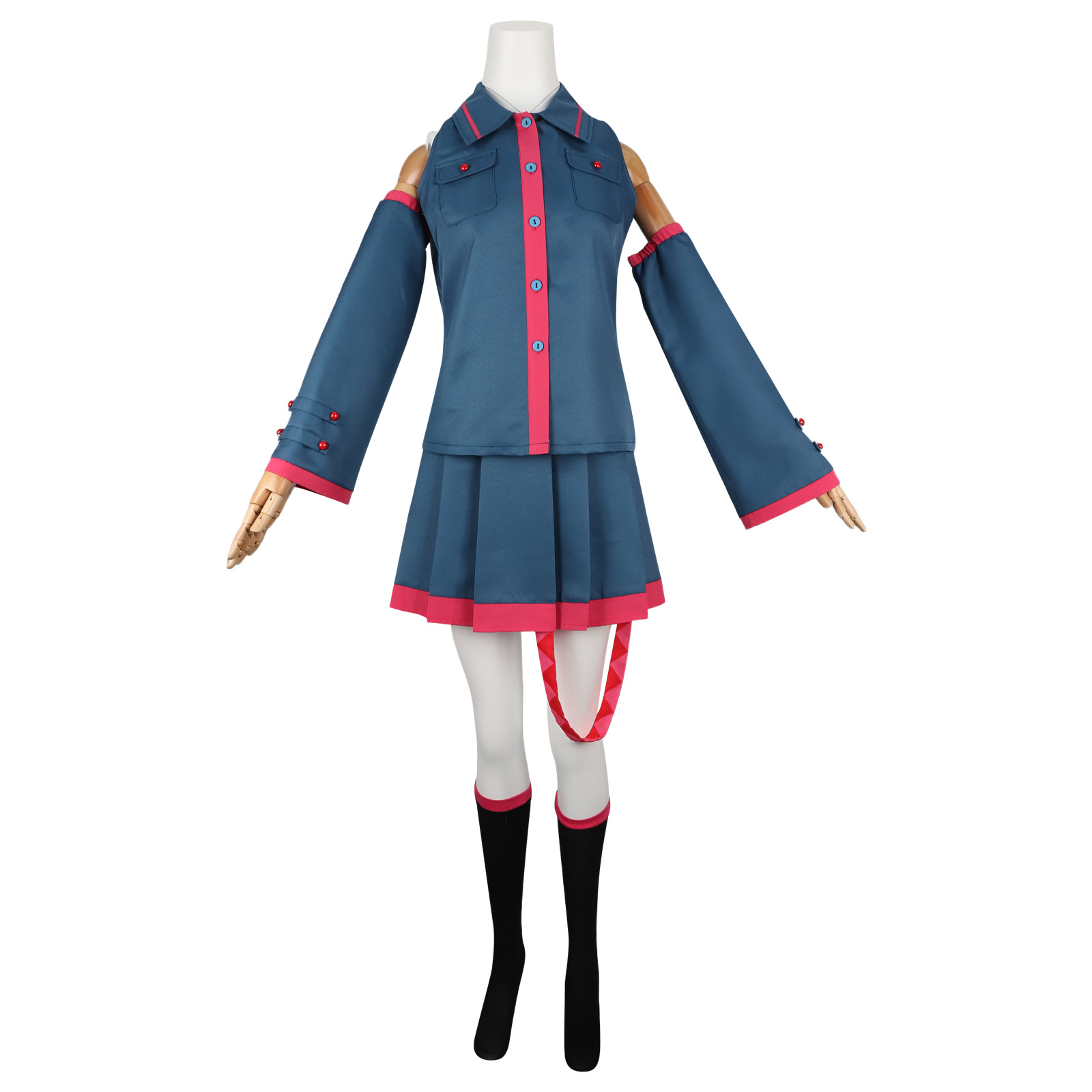 Picture of The first cause of cos service accent formula cosplay JK uniform first cause of animation game future cos service suit female