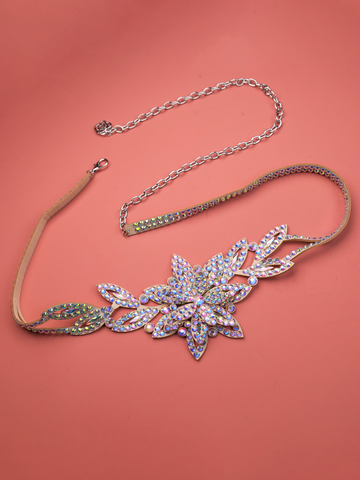 Belly Dance Waist Chain Oriental Dance Rhinestone Waist Dance Chain Accessories Actress Zhi YL070