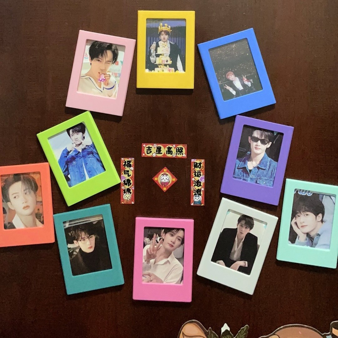 Picture of Amazon Temu Best-Selling Polaroid 3inch Magnetic Photo Frame Creative DIY Magnet Photo Frame Fun Magnetic Small Photo Frame