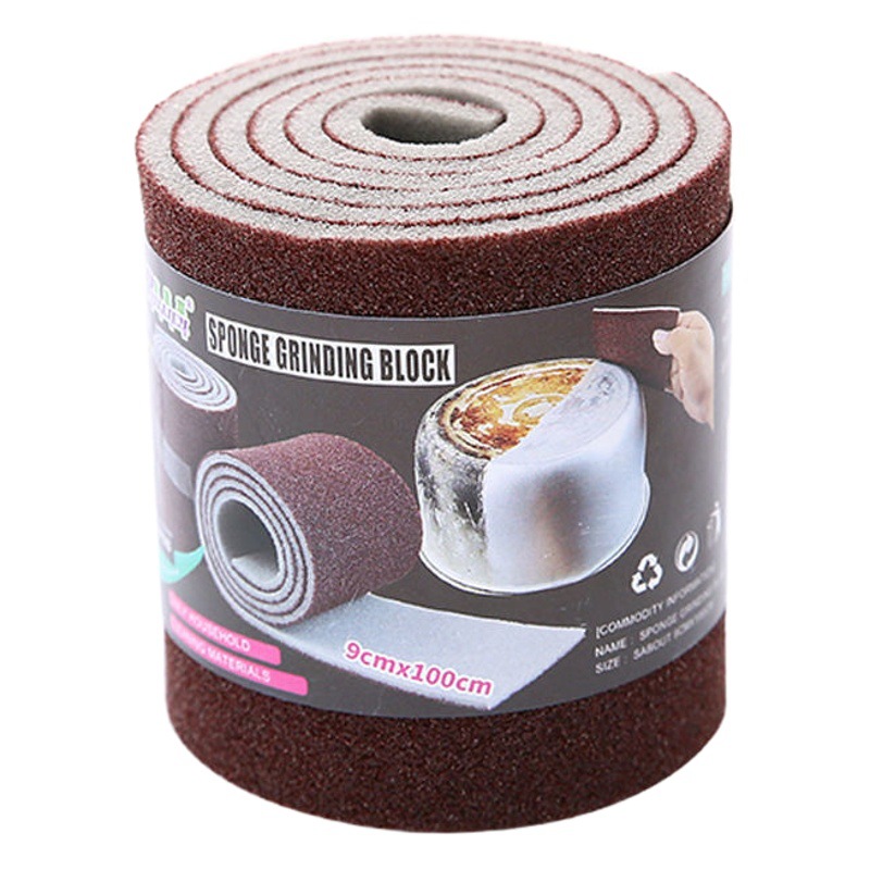 Household carborundum sponge kitchen cleaning and wiping magic cleaning dish brush pot rust removing and Decontamination sponge block washing pot