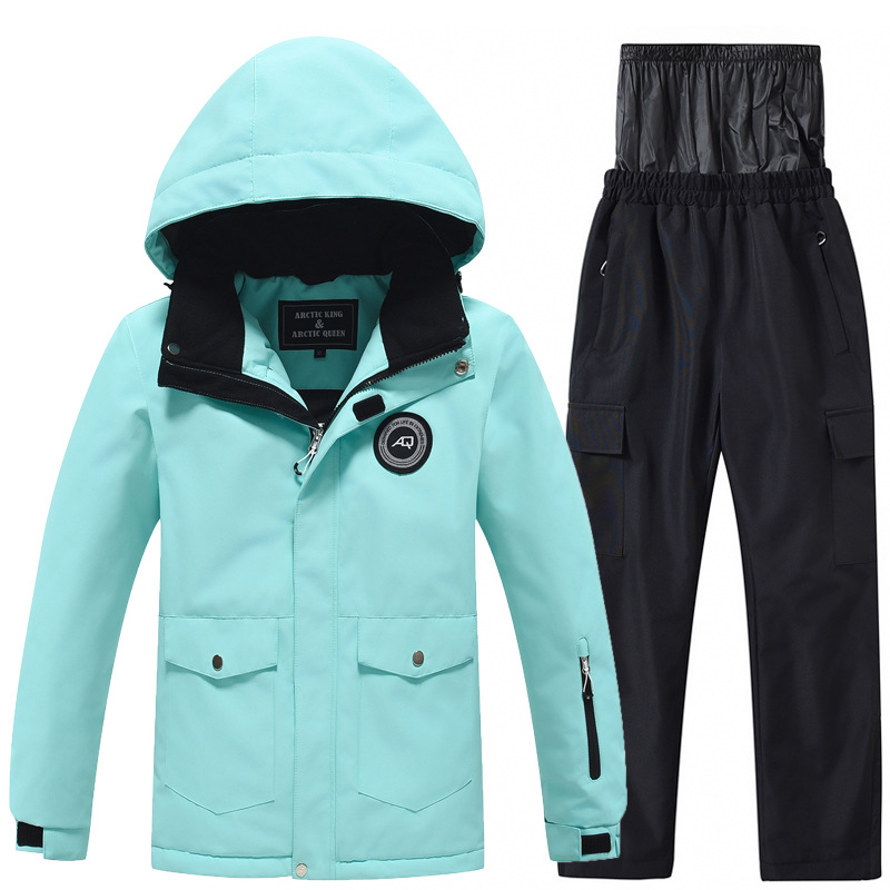 Picture of New Children's Ski Suit suit Boys and Girls Winter Outdoor Waterproof Warm Thickened Children's Ski Suit