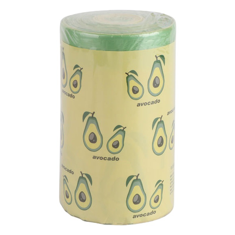 Household portable automatic closing and pulling dormitory plastic bag cartoon printing thickened drawstring garbage bag