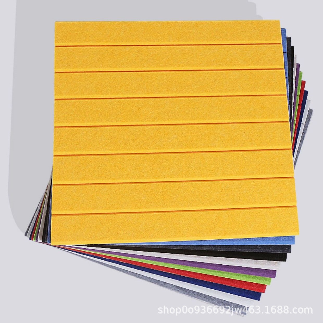 Amazon color felt board sound-absorbing board school kindergarten wall decoration office TV sofa background wall