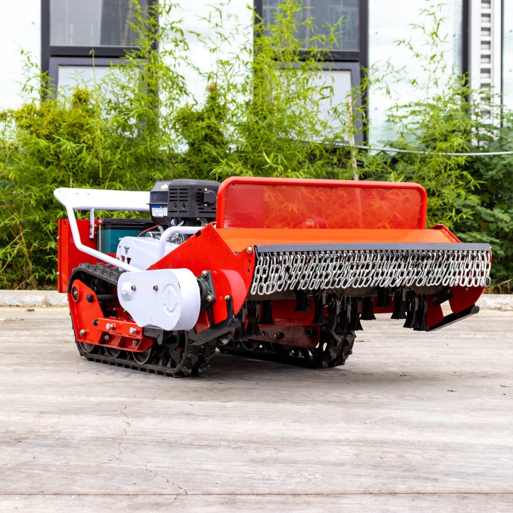 Exported to Australia Crawler Lawn Mower, Municipal Greening Self-Propelled Lawn Mower, Lawn Intelligent Remote Control Lawn Mower