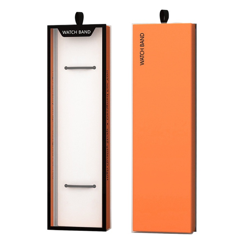 Neutral Watch Strap Packaging Box Fitbit Apple iWatch Steel Ball Smart Watch Strap Transparent Envelope Short Packaging