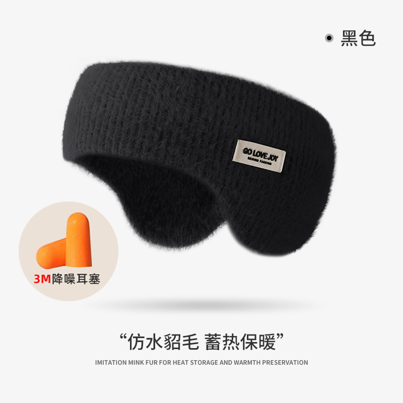 Picture of New Winter Ski Earmuffs for Men, Outdoor Sports and Cycling, Windproof Double-Layer Warm Head-Mounted Back-Worn Cross-Border
