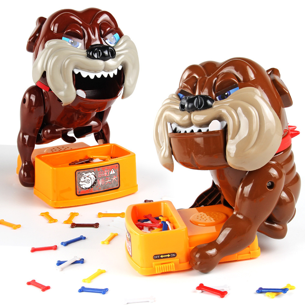 Picture of Cross-border export children bite hand trick toys variety of spoof decompression shark crocodile dog bite hand biting toys