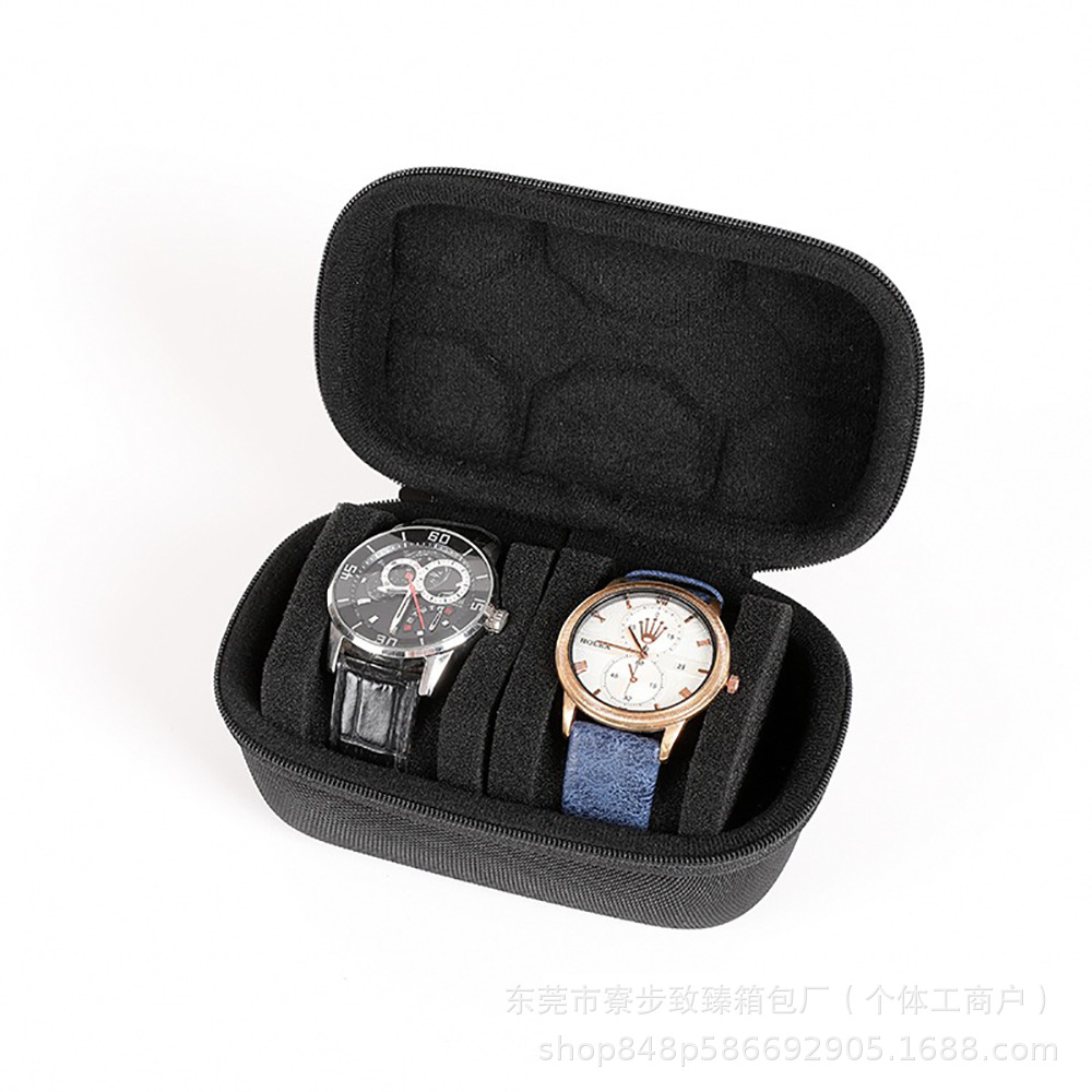 Watch Storage Bag EVA Watch Bag 2 Card Mechanical Watch Bag Business Watch Storage Box Travel Watch Bag