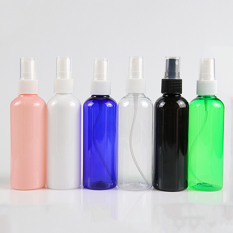 100ml ml Green Transparent Round Shoulder Spray Bottle Fine Mist Small Spray Bottle Small Spray Bottle Cosmetic Water Bottled