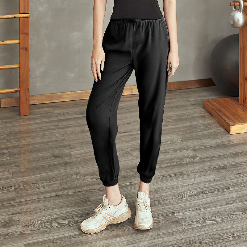 Picture of New yoga pants nude tight sexy quick-drying running sports elastic breathable cropped pants outer wear slimming summer